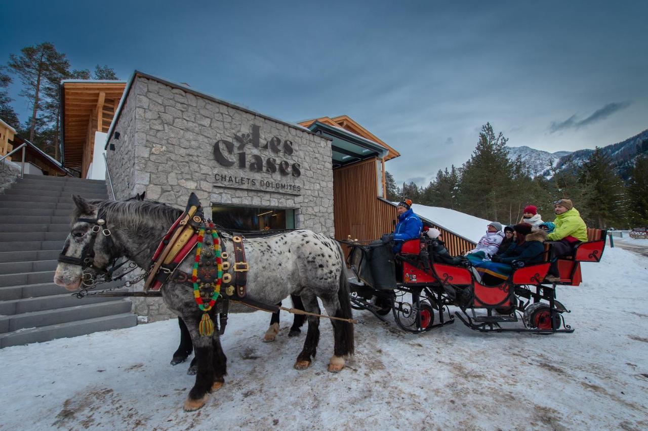 Les Ciases Chalets Dolomites Apt 5 St. Vigil Exterior foto