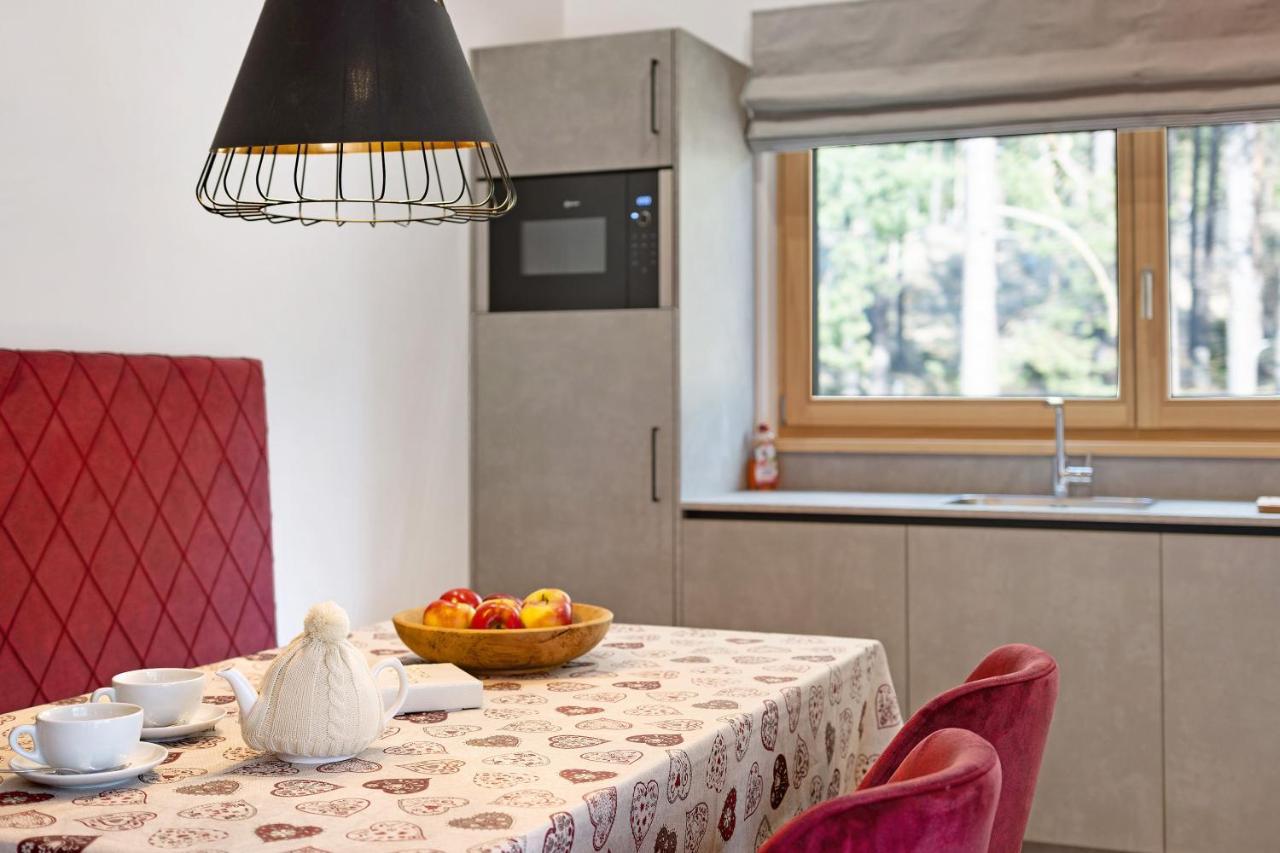 Les Ciases Chalets Dolomites Apt 5 St. Vigil Exterior foto