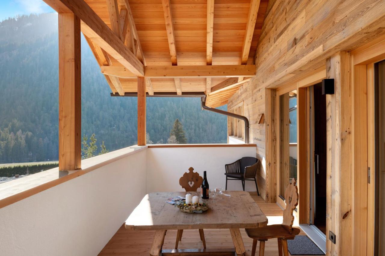 Les Ciases Chalets Dolomites Apt 5 St. Vigil Exterior foto