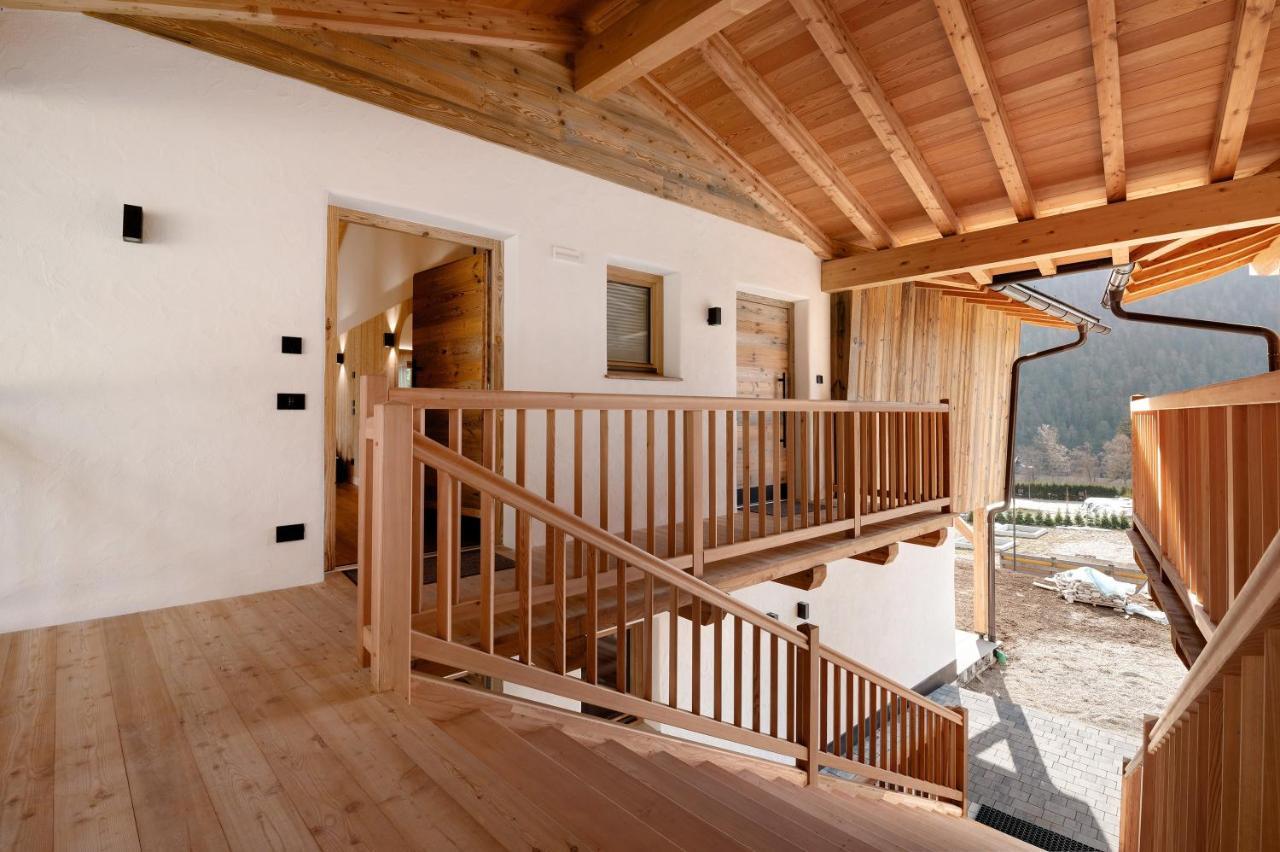 Les Ciases Chalets Dolomites Apt 5 St. Vigil Exterior foto