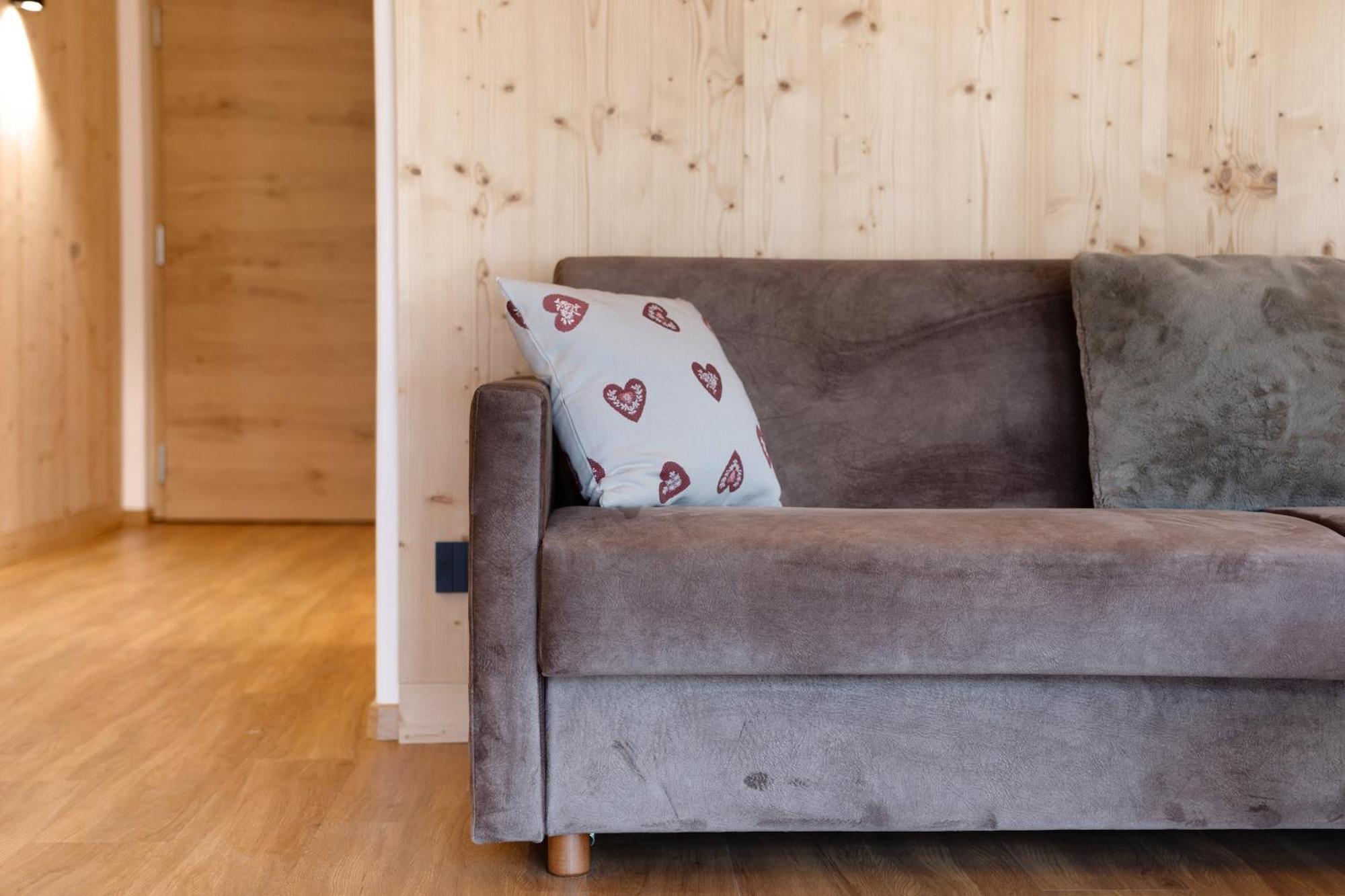 Les Ciases Chalets Dolomites Apt 5 St. Vigil Exterior foto
